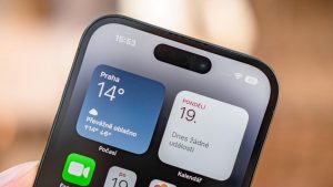 Dynamic Island na iPhonu 14 Pro