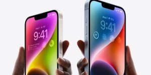 Tiskový snímek telefonu iPhone 14